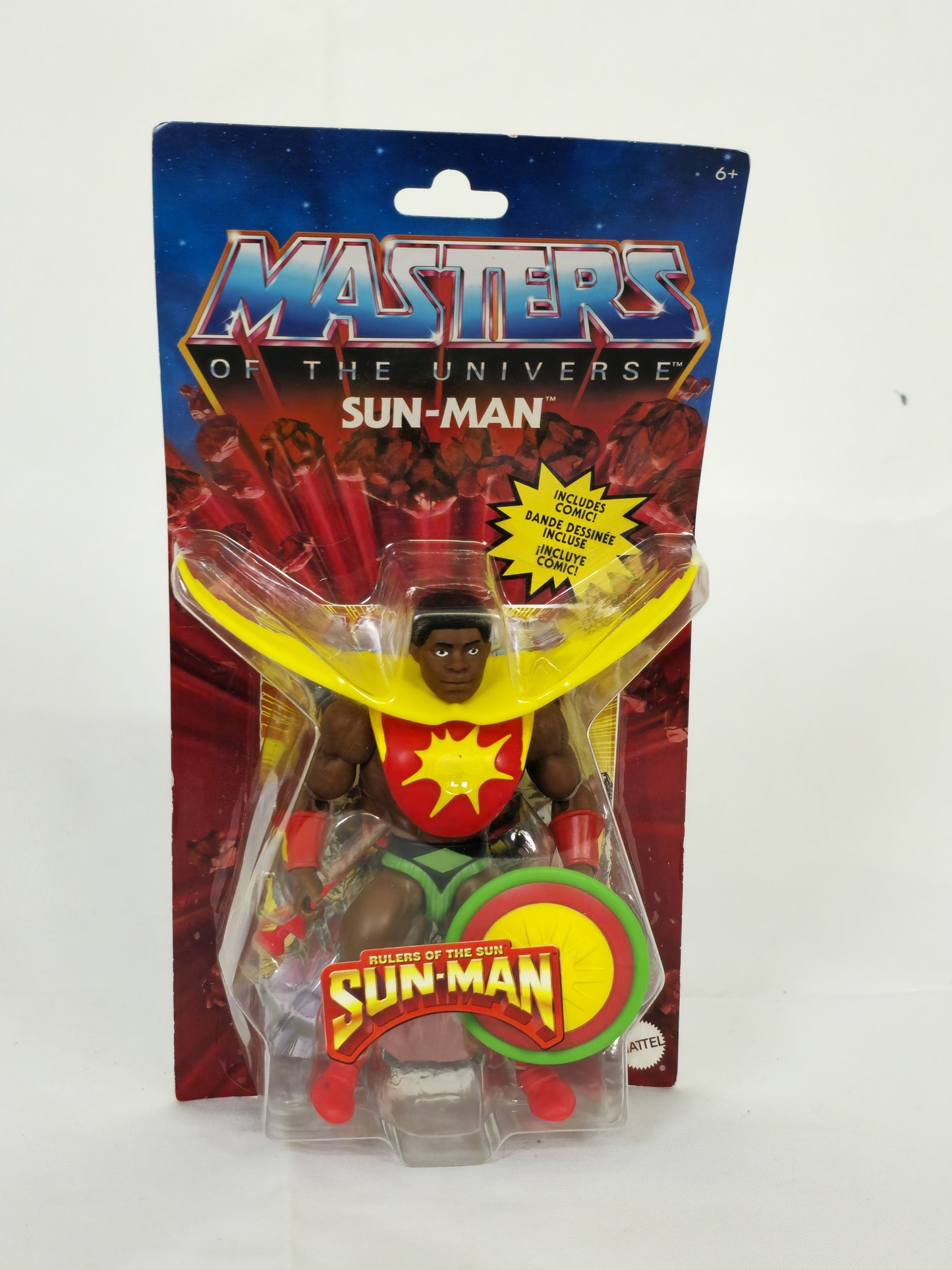 Sun Man (Actionfigur) - Mattel Masters of the Universe Origins Retro Play