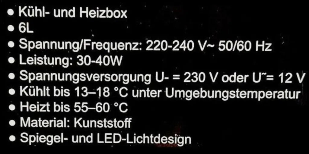 Mini -Kühlschrank DMS KB06B